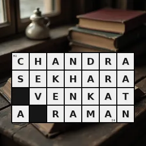 Hasło krzyżówkowe fizyk indyjski nagroda nobla 1888 1970 - chandrasekhara venkata raman – rozwiązanie, synonimy, podpowiedzi i definicje krzyżówkowe